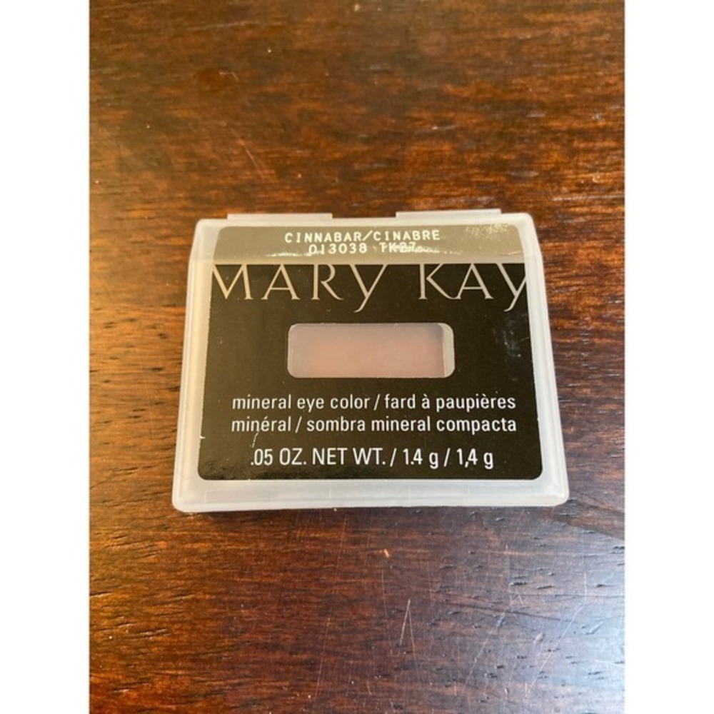 Mary Kay Mineral Eye Color Cinnabar Matte Brown Eyeshadow Single 0.05 oz 1.4g